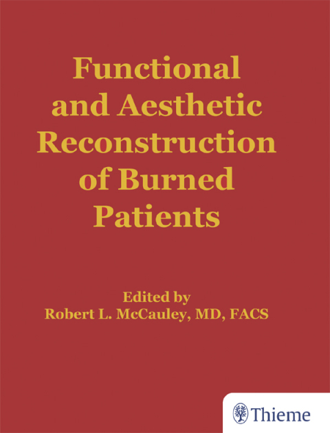 Cover image for book Functional and Aesthetic Reconstruction of Burned Patients