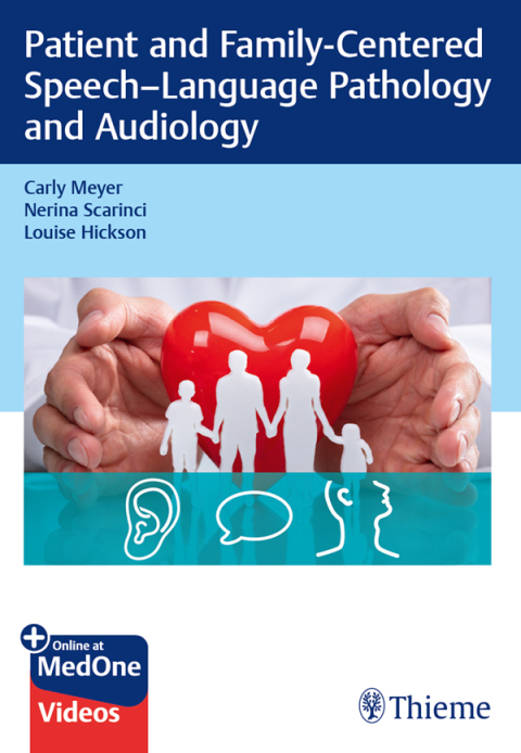 Cover image for book Patient and Family-Centered Speech-Language Pathology and Audiology
