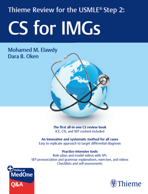 Cover image for book Thieme Review for the USMLE® Step 2: CS for IMGs