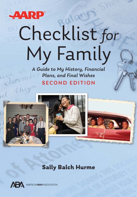 Cover image for book ABA/AARP Checklist for My Family