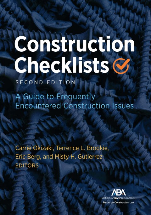 Cover image for book Construction Checklists