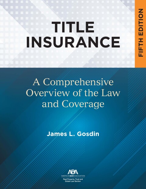 Cover image for book Title Insurance