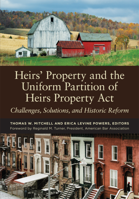 Cover image for book Heirs’ Property and the Uniform Partition of Heirs Property Act