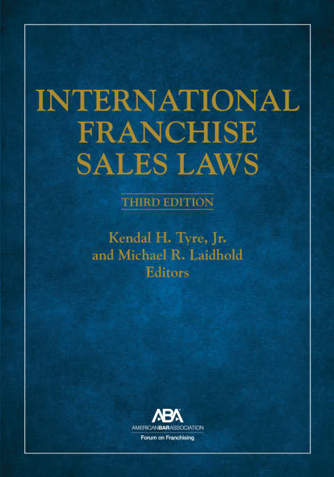 Cover image for book International Franchise Sales Laws