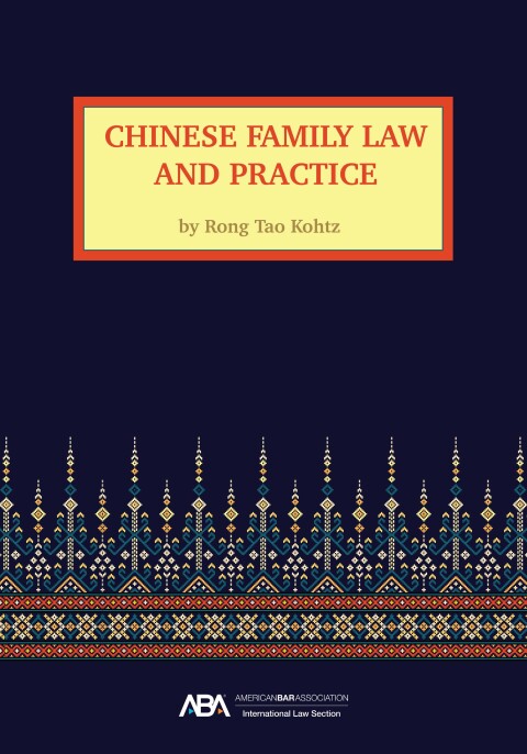 Cover image for book Chinese Family Law and Practice