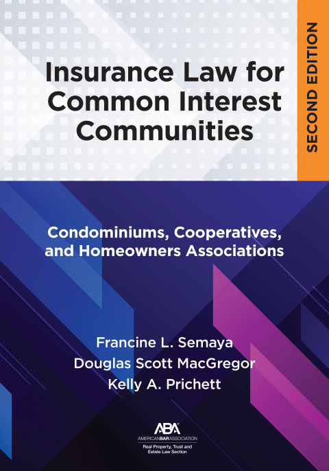 Cover image for book Insurance Law for Common Interest Communities