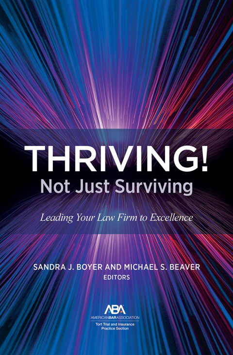 Cover image for book THRIVING! Not Just Surviving