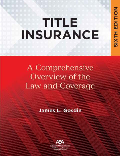 Cover image for book Title Insurance