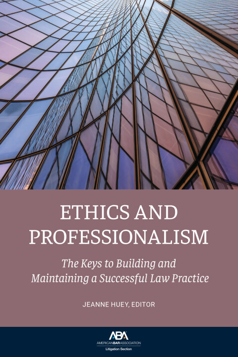Cover image for book Ethics and Professionalism