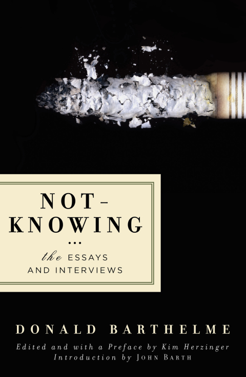 Cover image for book Not-Knowing