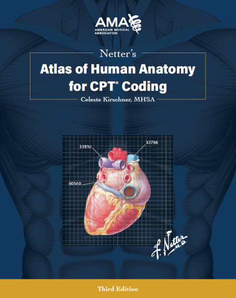 Cover image for book Netter's Atlas of Human Anatomy for CPT Coding