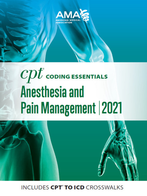 Cover image for book CPT Coding Essentials for Anesthesiology and Pain Management 2021