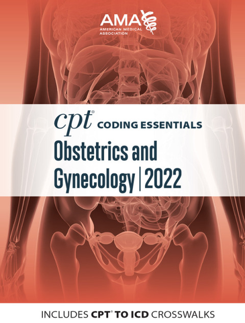 Cover image for book CPT Coding Essentials for Obstetrics & Gynecology 2022