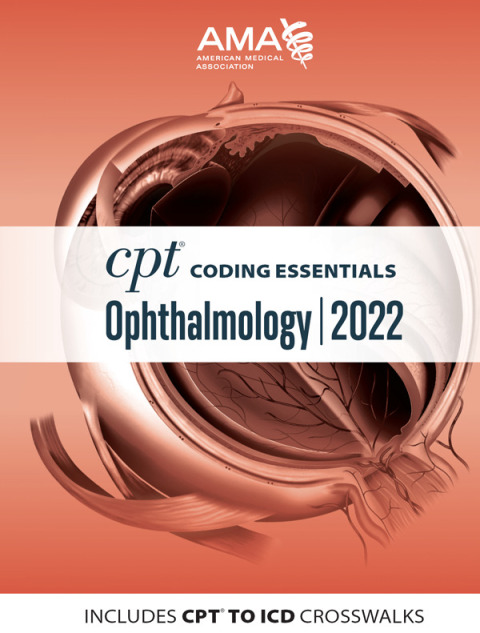 Cover image for book CPT Coding Essentials for Ophthalmology 2022