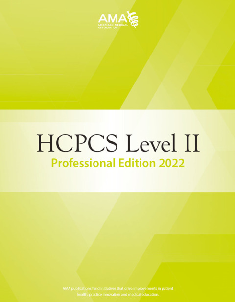 Cover image for book HCPCS 2022 Level II Professional Edition