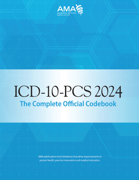 Cover image for book ICD-10-PCS 2024 The Complete Official Codebook