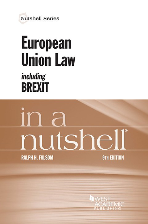 Cover image for book Folsom's European Union Law Including Brexit in a Nutshell