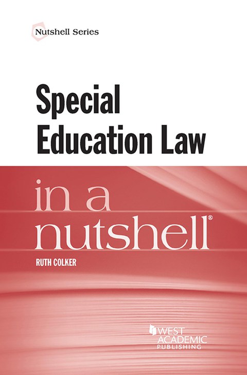Cover image for book Colker's Special Education Law in a Nutshell
