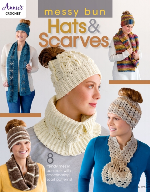 Cover image for book Messy Bun Hats &amp; Scarves