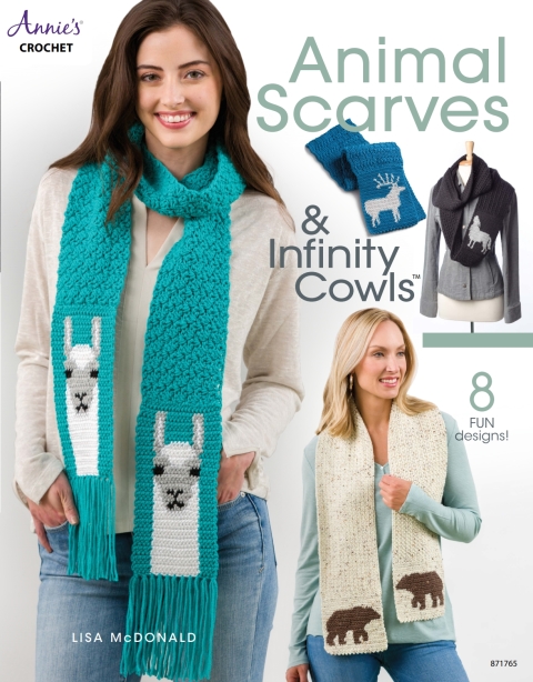 Cover image for book Animal Scarves &amp; Infinity Cowls