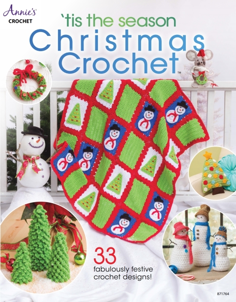 Cover image for book 'Tis the Season Christmas Crochet