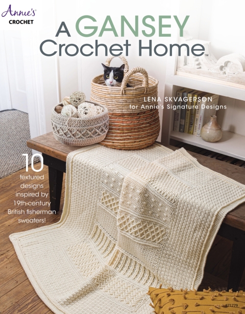 Cover image for book A Gansey Crochet Home