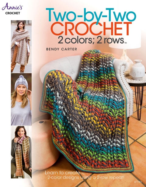 Cover image for book Two by Two Crochet