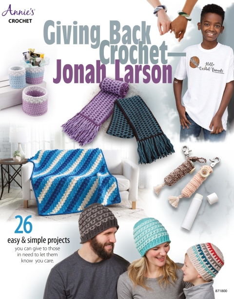 Cover image for book Giving Back Crochet - Jonah Larson