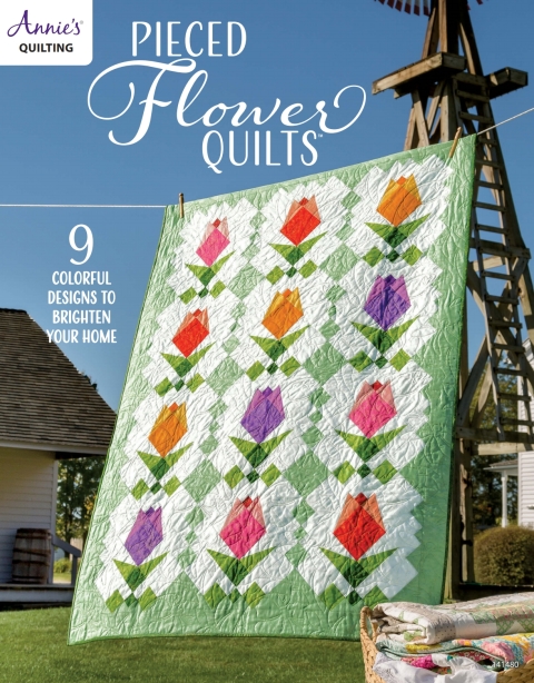 Cover image for book Pieced Flower Quilts