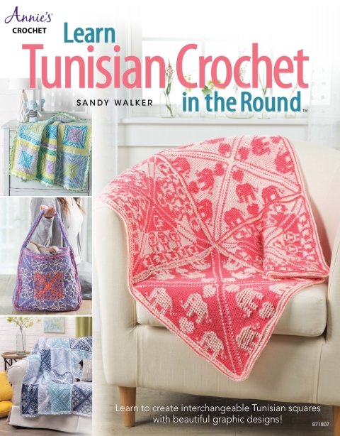 Cover image for book Learn Tunisian Crochet in the Round