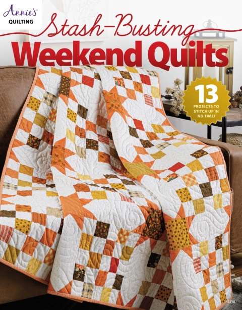 Cover image for book Stash-Busting Weekend Quilts