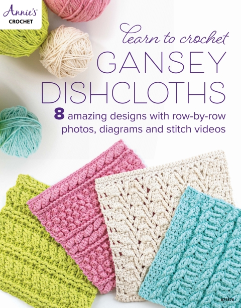 Cover image for book Learn to Crochet Gansey Dishcloths