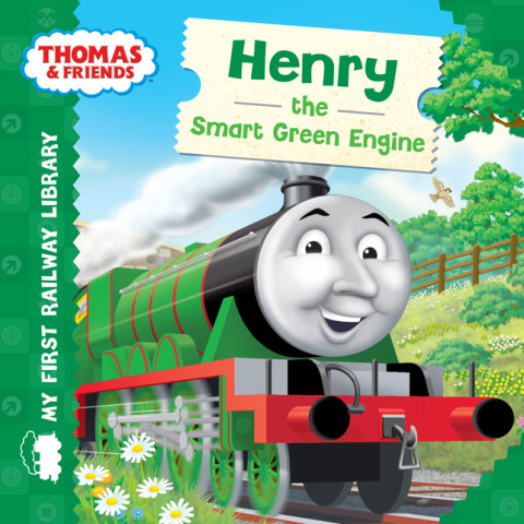 Cover image for book Henry the Smart Green Engine (Thomas & Friends My First Railway Library)