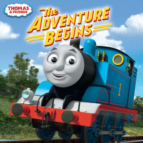 Cover image for book The Adventure Begins (Thomas & Friends)