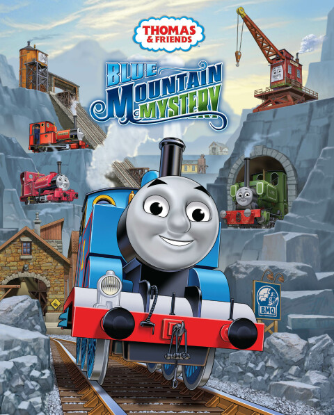Cover image for book Blue Mountain Mystery (Thomas and Friends)