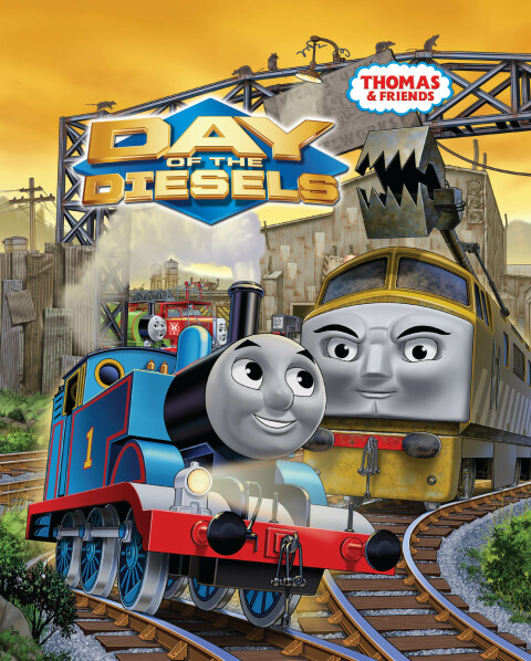 Cover image for book Day of the Diesels (Thomas and Friends)
