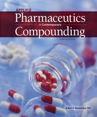 Cover image: Applied Pharmaceutics in Contemporary Compounding 4th edition 9781640430648