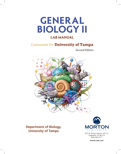 Cover image for book Custom: Univ of Tampa Gen Bio LM REV3