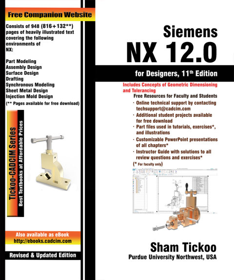 Cover image for book Siemens NX 12 for Designers