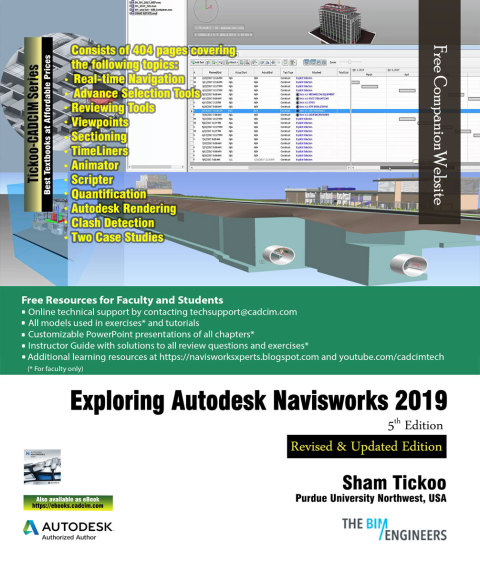 Cover image for book Exploring Autodesk Navisworks 2019