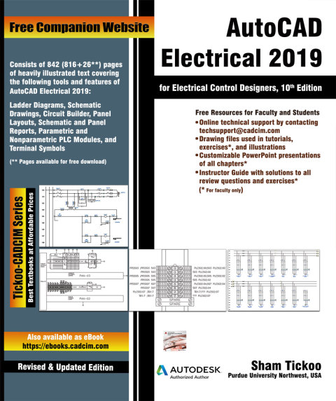 Cover image for book AutoCAD Electrical 2019 for Electrical Control Designers