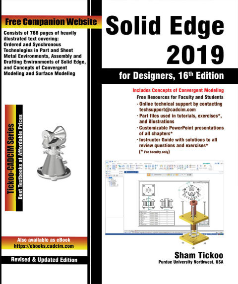Cover image for book Solid Edge 2019 for Designers