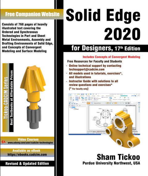 Cover image for book Solid Edge 2020 for Designers