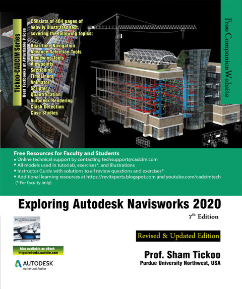 Cover image for book Exploring Autodesk Navisworks 2020