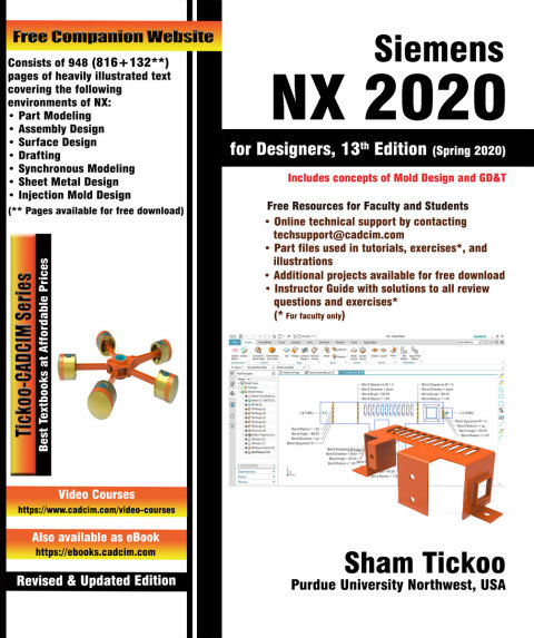 Cover image for book Siemens NX 2020 for Designers