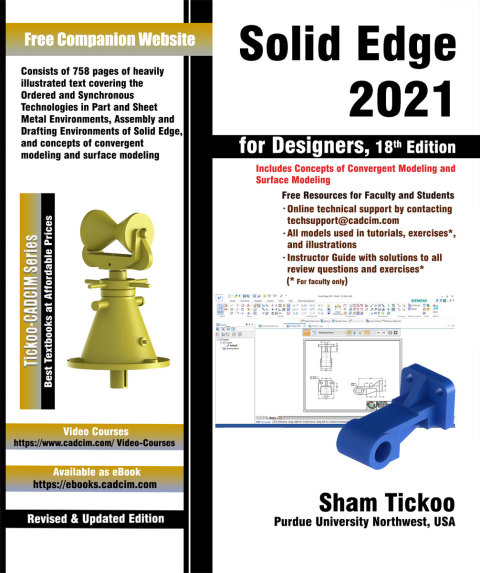 Cover image for book Solid Edge 2021 for Designers