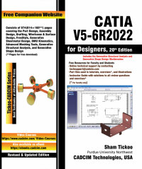 صورة الغلاف: CATIA V5-6R2022 for Designers 20th edition 9781640571488