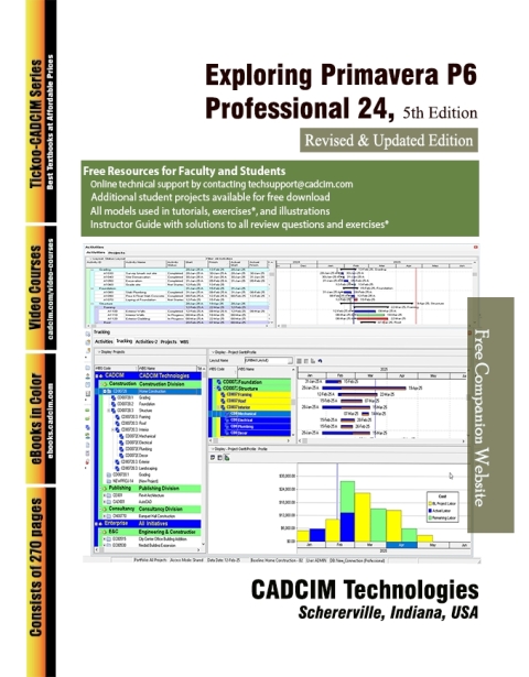 Cover image for book Exploring Oracle Primavera P6 Professional 24
