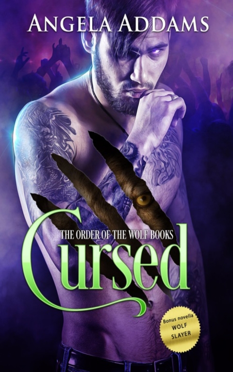 Cover image for book Cursed plus Wolf Slayer