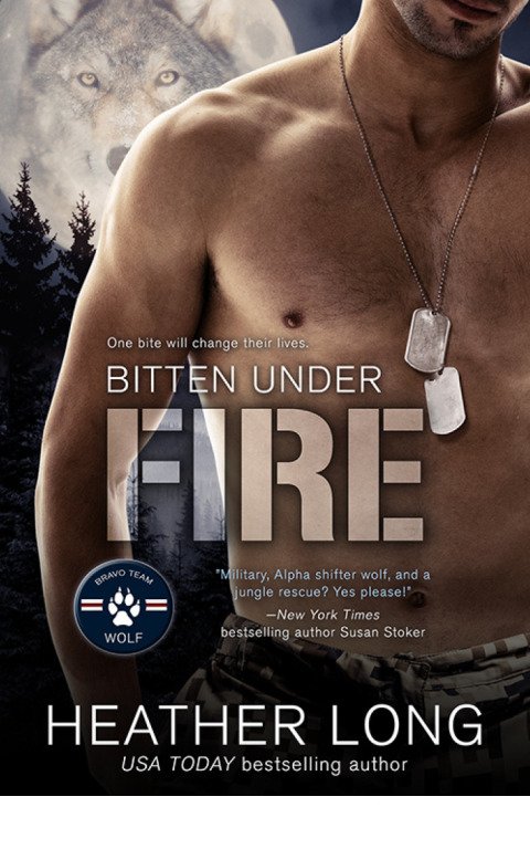 Cover image for book Bitten Under Fire